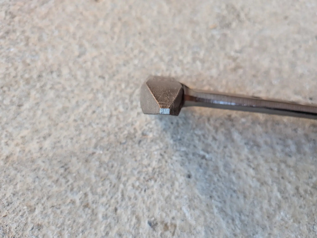 Poinçon de forge Beanie Tools Plain Stamp à tête lisse