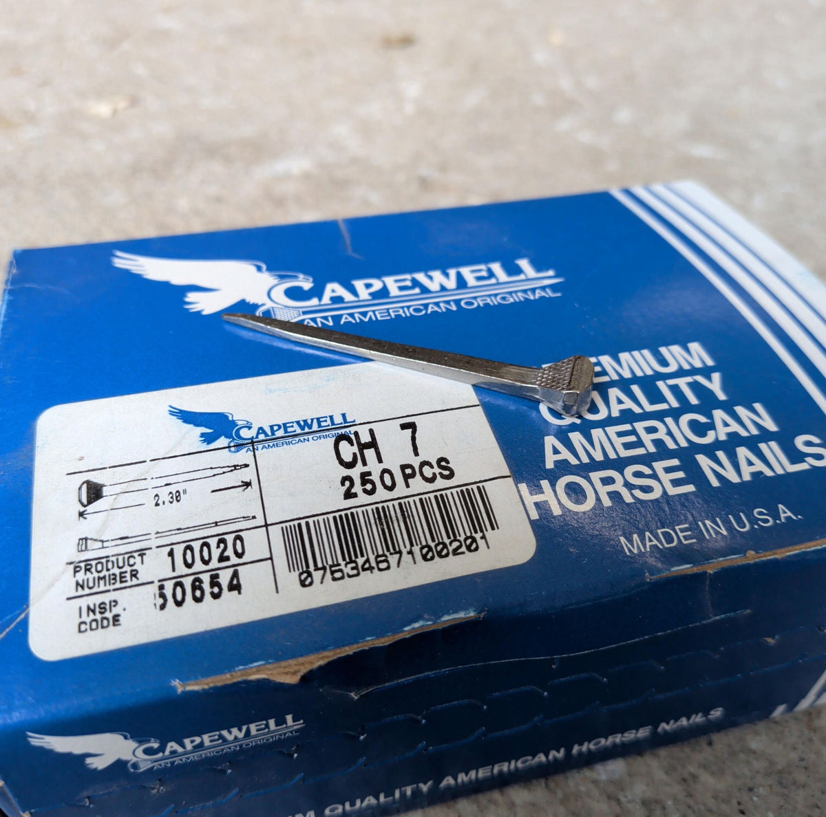Clou à ferrer Capewell CH7 (City Head) – La Boutique SMF