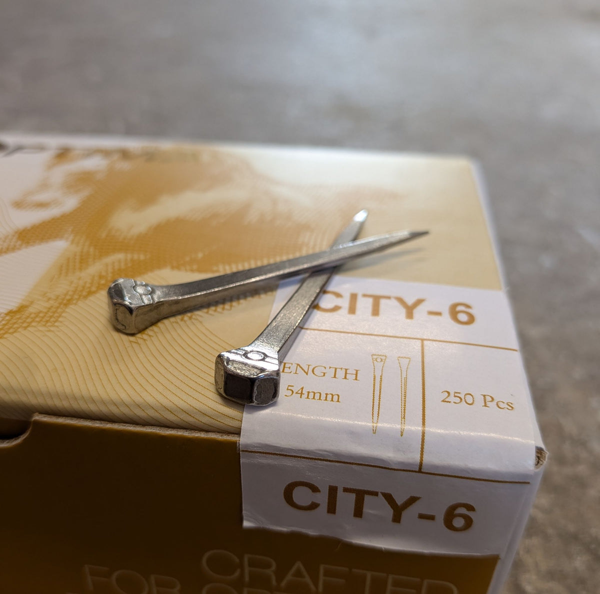 Clou de maréchalerie Optima City Head 6 – La Boutique SMF
