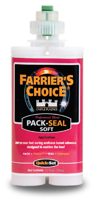 Farrier's Choice Soft Pack-Seal 210 ml, adhésif uréthane souple pour soins du sabot - La Boutique SMF