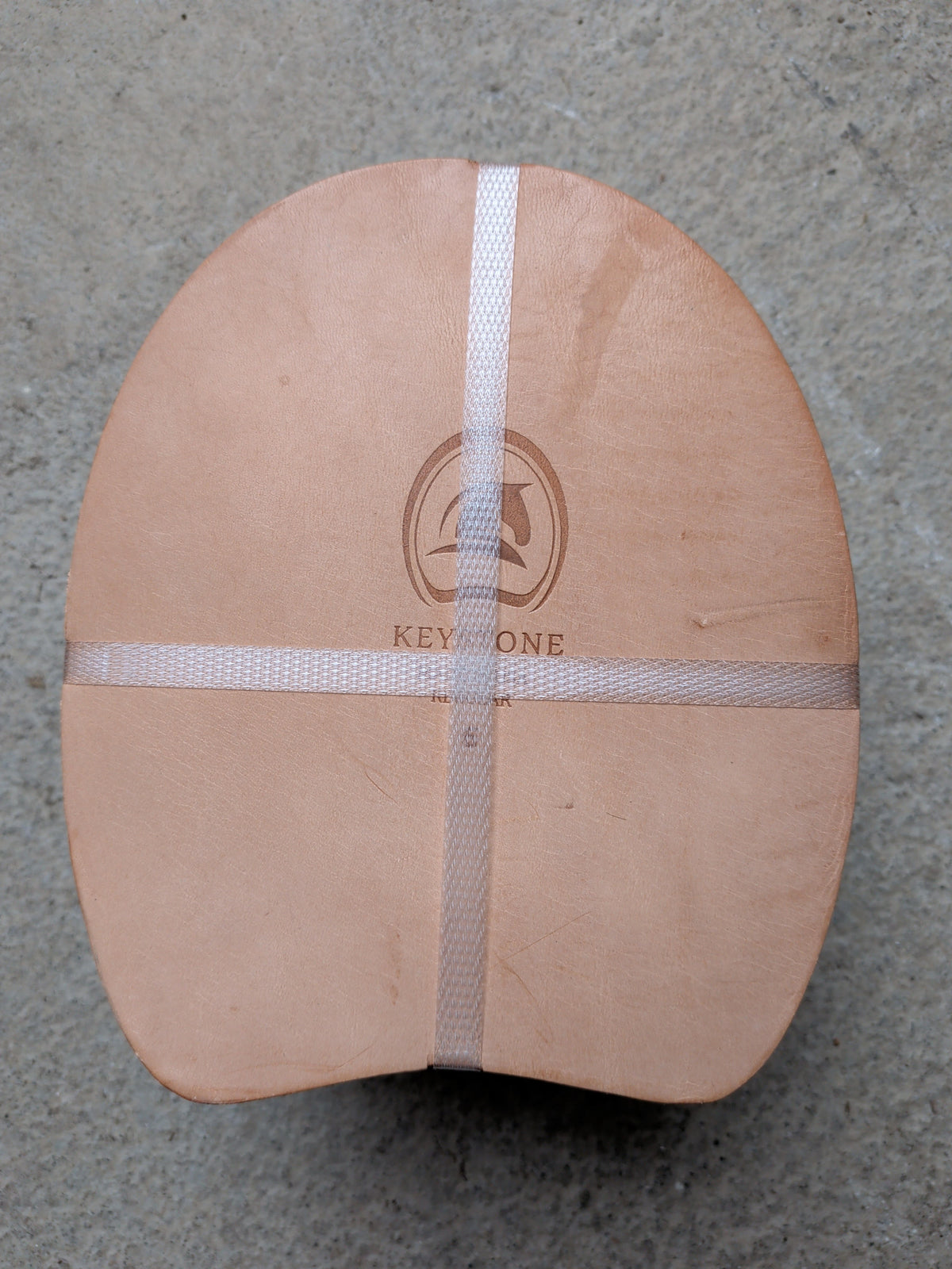 Pad cuir Keystone Flat #6 Heavy renforcé pour les maréchaux-ferrants