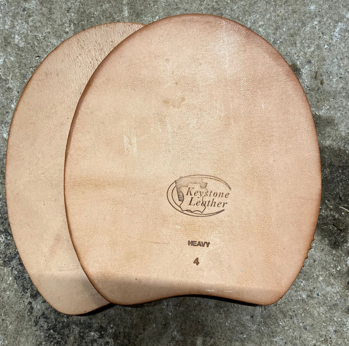 Pad de cuir plat numéro 4 Heavy Keystone – La Boutique SMF